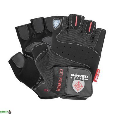 Рукавички для фітнесу і важкої атлетики Power System Get Power PS-2550 Black XXL