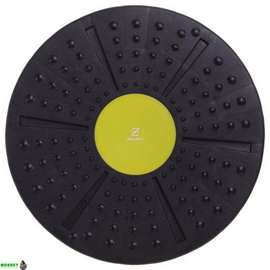 Диск балансировочный Zelart FI-2581 38х8см черный-серый