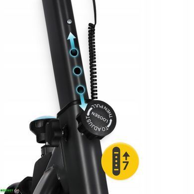Велотренажер спиннинговый (спинбайк) 4FIZJO Ultra Black/Blue (P-5905973401647)