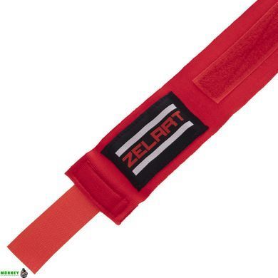 Бинты боксерские хлопок Zelart BO-2893 Черный 3м