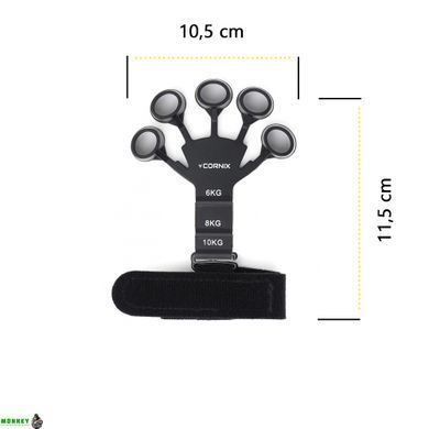 Еспандер для пальців та зап'ястя Cornix Finger Gripper 6-10 кг професійний XR-0221