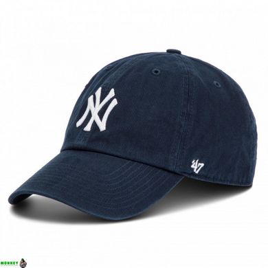 Кепка 47 Brand NY YANKEES HOME CLEAN UP ALL темно-синій Уні OSFA