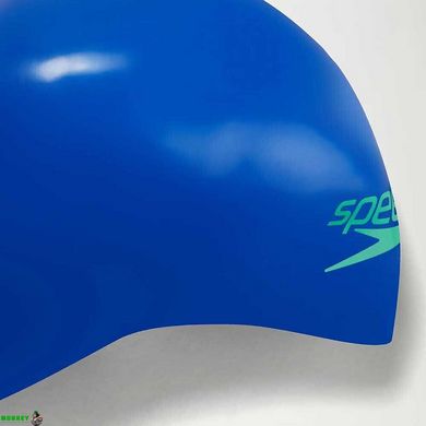 Шапка для плавания Speedo FASTSKIN CAP AU синий, зеленый Уни M