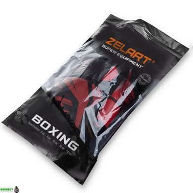 Перчатки боксерские Zelart BO-0866 Синий-белый 12 унций