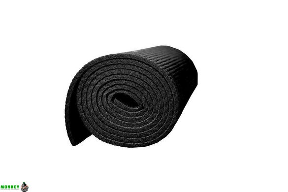 Килимок для йоги та фітнесу PowerPlay 4010 (173*61*0.6) Чорний