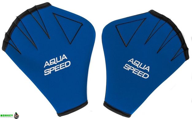 Перчатки для плавания Aqua Speed ​​NEOPREN GLOVES 6089 синий Уни S 19,5х15,5см