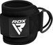 Манжеты на лодыжку RDX A4 Gym Ankle Pro Black Pair
