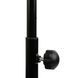 Фитнес батут для джампинга шестиугольный с ручкой LiveUp LP8251 &oslash;135см черный-синий