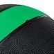 М'яч медичний медбол Zelart Medicine Ball FI-5122-7 7кг сірий-зелений