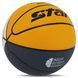 Мяч баскетбольный PU №6 STAR 3ON3 BB4146C Желтый-синий-белый-31 (PU, бутил,)