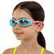 Очки для плавания MadWave AUTIMATIC JUNIOR FLAME M041104 Розовый-голубой (полимер целлюлозы, силикон,)