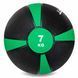 М'яч медичний медбол Zelart Medicine Ball FI-5122-7 7кг сірий-зелений