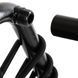 Фитнес батут для джампинга шестиугольный с ручкой LiveUp LP8251 &oslash;135см черный-синий