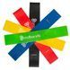 Резинки для фитнеса набор LOOP BandS SP-Sport FI-6318 5шт