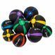 М'яч медичний медбол Zelart Medicine Ball FI-5122-7 7кг сірий-зелений