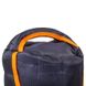 Сумка для кросфіта TRAINING BAG Zelart FI-5028 чорний-помаранчевий