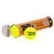 Мяч для большого тенниса HEAD ATP METAL CAN 570314 4шт салатовый