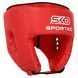 Шлем боксерский открытый SPORTKO OD1 Красный L