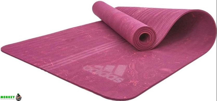 Килимок для йоги Adidas Camo Yoga Mat фіолетовий Уні 173 х 61 х 0,5 см