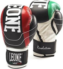 Боксерские перчатки Leone Revolution Black 16 ун.