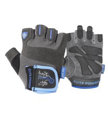 Перчатки для фитнеса и тяжелой атлетики Power System Cute Power PS-2560 женские Blue XS
