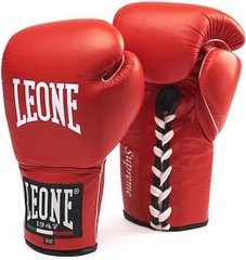 Боксерские перчатки Leone Supreme Red 8 ун.