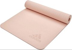 Коврик для йоги Adidas Premium Yoga Mat бежевый Уни 176 х 61 х 0,5 см