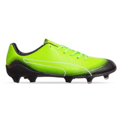 Бутсы футбольная обувь SP-Sport PM 968 размер 41-44 (верх-TPU, подошва-RB, салатовый-черный) 873-5