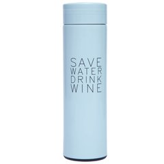 Бутылка-термос для воды SP-Sport SAVE WATER 480мл ZF-8274 (сталь, цвета в ассортименте) OHS-6901-450