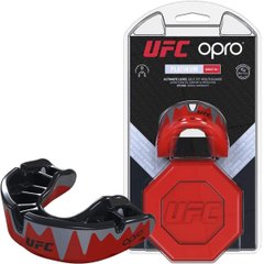 Капа OPRO Platinum UFC Hologram Red Metal/Silver