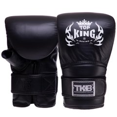 Снарядные перчатки с открытым большим пальцем Кожа TOP KING Ultimate TKBMU-OT (р-р S-XL, цвета в ассортименте)
