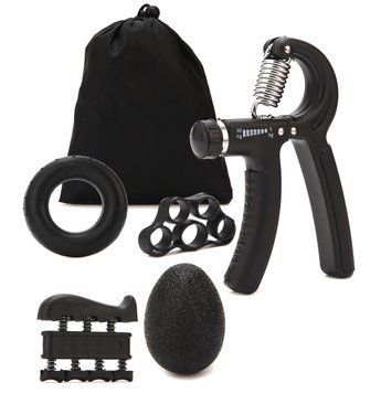 Набор эспандеров Cornix Hand Grip Workout Kit 5шт XR-0269 Black