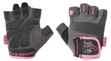 Рукавички для фітнесу і важкої атлетики Power System Cute Power PS-2560 жіночі Pink XS