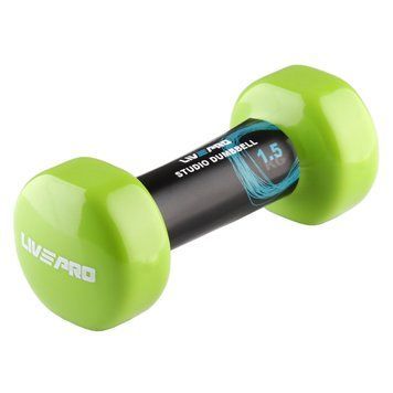 Гантель виниловая 1шт LivePro STUDIO DUMBBELL 1,5 кг