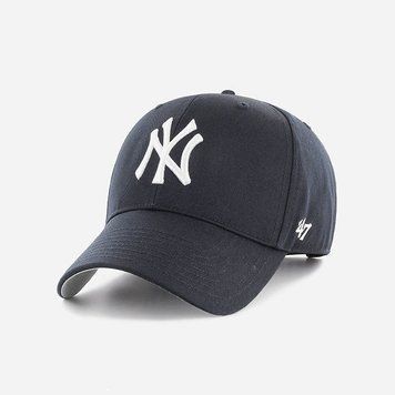 Кепка MVP 47 Brand NEW YORK YANKEES RAISED BASIC темно-синій, сірий Уні OSFA