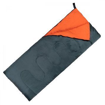 Спальный мешок (спальник) одеяло SportVida SV-CC0061 +2 ...+21&deg;C R Navy Green/Orange