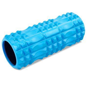 Роллер для йоги та пілатесу (мфр рол) Grid Spine Roller Zelart FI-5712 Синій 33см