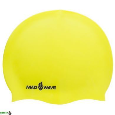 Шапочка для плавания MadWave LIGHT M053503 Синий (силикон,)