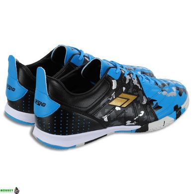 Взуття для футзалу чоловіче DIFENO 220860-3 розмір 40-45 синій-чорний