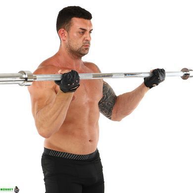 Рукавички для фітнесу та важкої атлетики шкіряні MATSA SPORT WorkOut BC-0004 M чорний