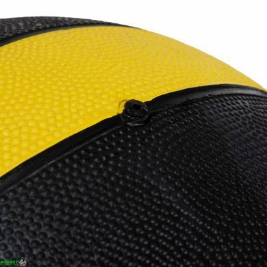 Мяч медицинский медбол Zelart Medicine Ball FI-5122-8 8кг серый-оранжевый