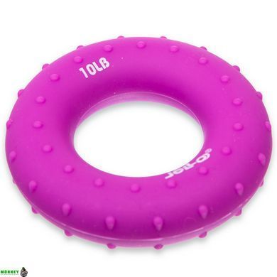 Еспандер кистьовий Кільце JELLO FI-1787 Помаранчевий 50LB навантаження
