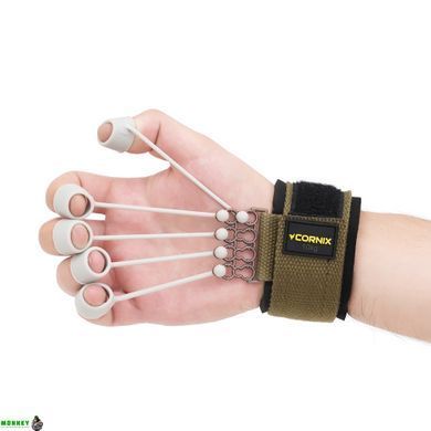 Эспандер для пальцев и запястья Cornix Finger Gripper Pro 10 кг профессиональный XR-0215