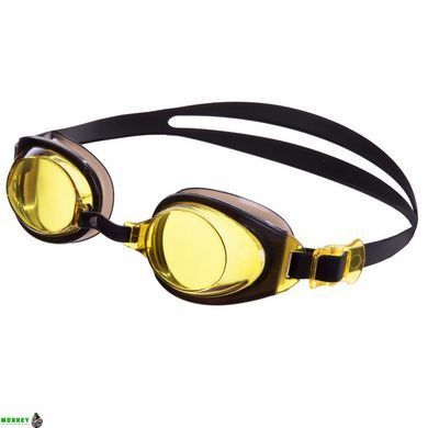 Окуляри для плавання стартові MadWave Simpler II Junior M041107 Жовтий (полікарбонат, силікон,)