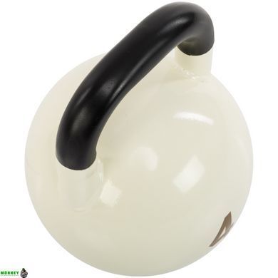 Гиря стальная окрашенная LiveUp LP9008-4 4кг белый