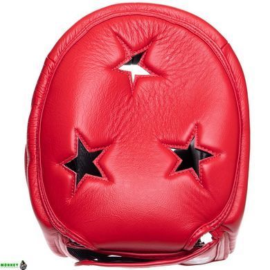 Шлем боксерский открытый кожаный TOP KING Super TKHGSC Синий XL