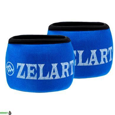 Утяжелители манжеты для рук Zelart FI-6221-1 5 Синий 2x0,5кг