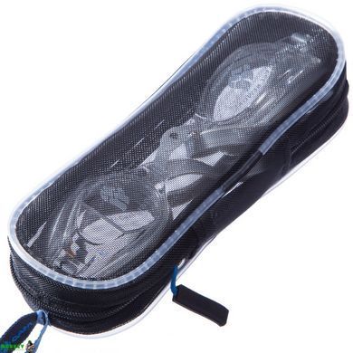 Окуляри для плавання MadWave STALKER M041904 Чорний (полікарбонат, силікон,)