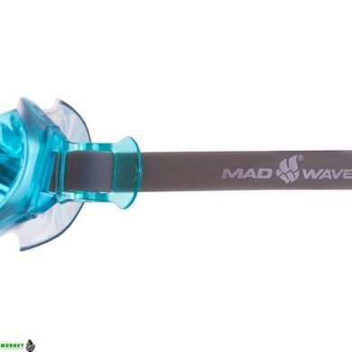 Окуляри для плавання стартові MadWave Simpler II Junior M041107 Жовтий (полікарбонат, силікон,)