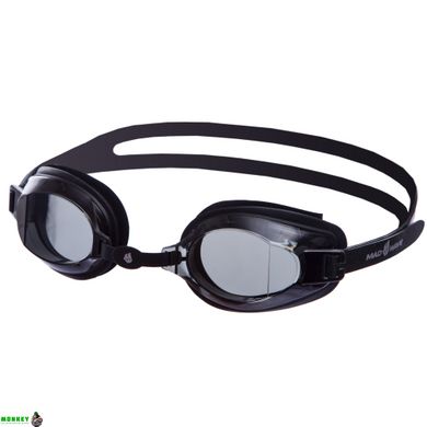 Очки для плавания MadWave STALKER M041904 (поликарбонат, силикон, цвета в ассортименте)